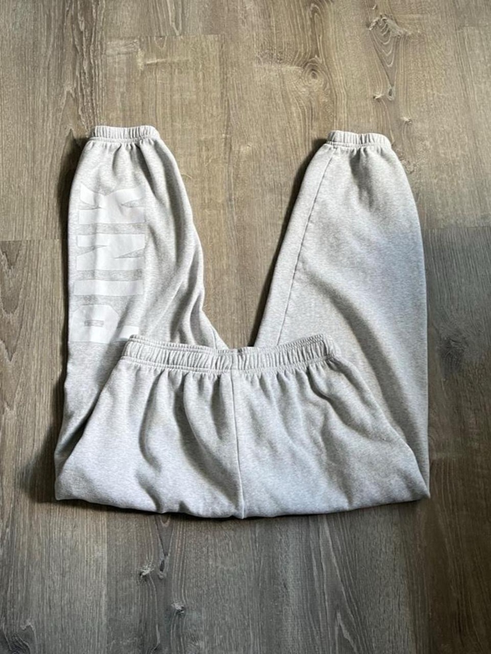 Victoria's Secret PINK grey campus sweatpants
